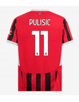 AC Milan Christian Pulisic #11 Kotipaita 2024-25 Lyhythihainen